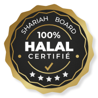 100% Halal Certifié - Shariah Board